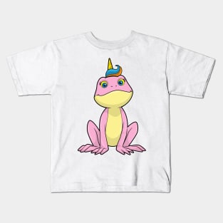 Frog as Unicorn Kids T-Shirt